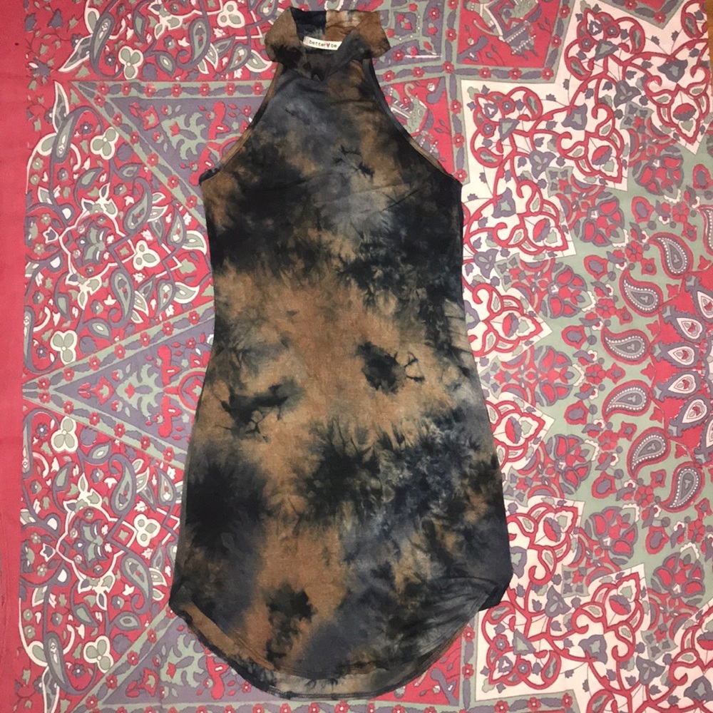 XS Bodycon Tie Dye Dress